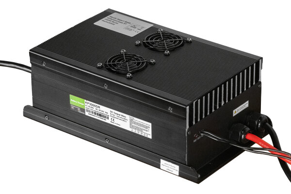 Lithium Batterieladegerät IP67, 87,6Volt 15A – Alu-Gehäuse