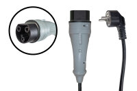 Ladekabel 16A Schuko auf 3 Polig Fahrzeugstecker VDE...