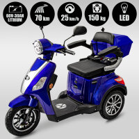 E-Trike 25 V.2 Blei-Gel, 25 km/h EEC