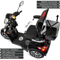 E-Trike 25 V.2 Blei-Gel, 25 km/h EEC