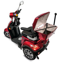 E-Trike 25 V.2 Blei-Gel, 25 km/h EEC Schwarz