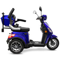 E-Trike 25 V.2 Blei-Gel, 25 km/h EEC Schwarz