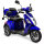 E-Trike 25 V.2 Blei-Gel, 25 km/h EEC Schwarz