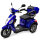 E-Trike 25 V.2 Blei-Gel, 25 km/h EEC Schwarz